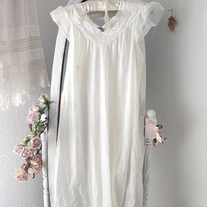Delicate dove-like nightgown